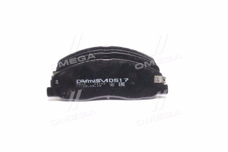 Колодка гальм. ГАЗель NEXT перед. (компл. 4шт.) (Dafmi) - DAFMI / INTELLI D517SM
