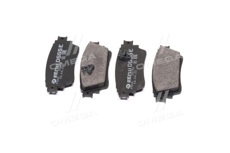 Гальмівні колодки дискові INTELLI - DAFMI / INTELLI D555E