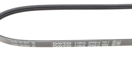 Фото 2 - Ремень приводной DAYCO 3PK812