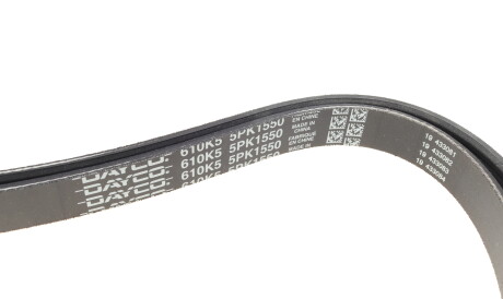 Фото 3 - Ремень приводной DAYCO 5PK1550