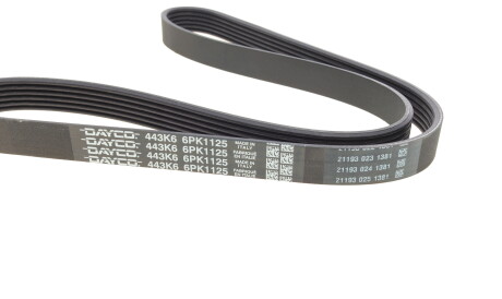 Фото 2 - Ремінь приводний DAYCO 6PK1125