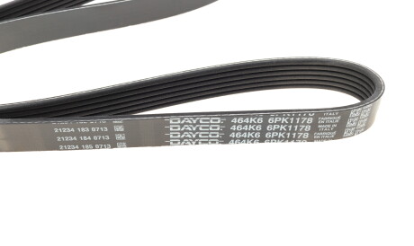 Фото 2 - Ремень приводной DAYCO 6PK1178