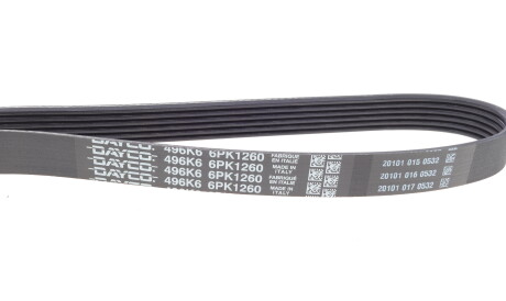 Фото 2 - Ремень приводной DAYCO 6PK1260