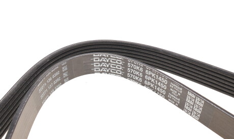 Фото 3 - Ремень приводной DAYCO 6PK1450