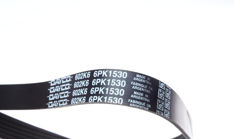 Фото 2 - Ремень приводной DAYCO 6PK1530