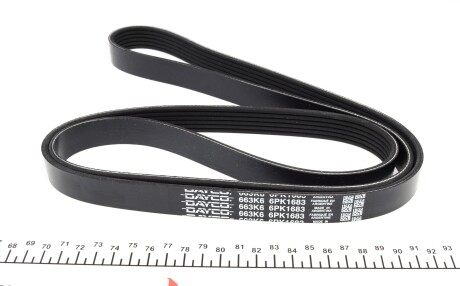 Фото 2 - Ремінь приводний DAYCO 6PK1683