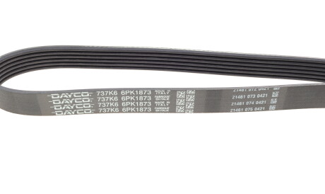 Фото 2 - Ремень приводной DAYCO 6PK1873