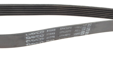 Фото 3 - Автозапчастина DAYCO 6PK2070