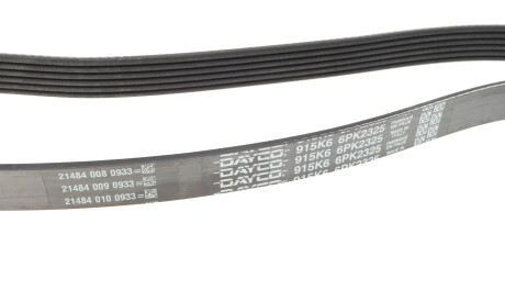 Фото 2 - Ремінь приводний DAYCO 6PK2325