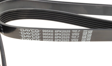 Фото 3 - Ремень приводной DAYCO 6PK2525
