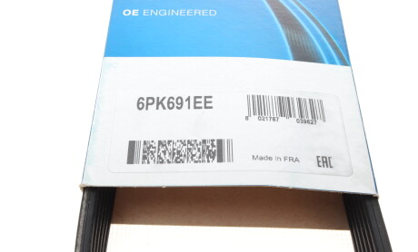 Фото 5 - Ремень приводной DAYCO 6PK691EE