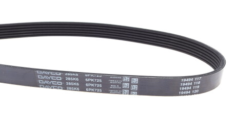 Фото 2 - Ремінь приводний DAYCO 6PK725