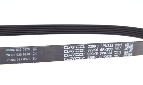 Фото 2 - Ремінь приводний DAYCO 6PK838