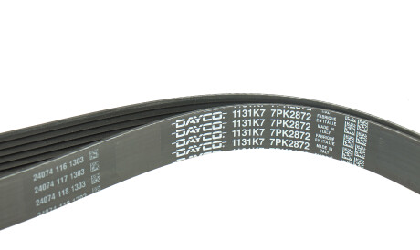 Фото 2 - Ремень приводной DAYCO 7PK2872