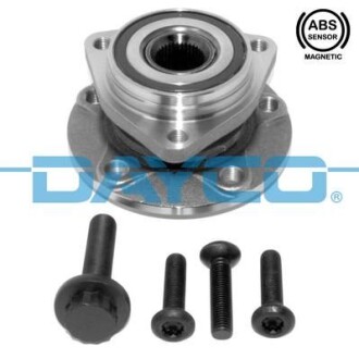 Vw подшипник пер. ступицы audi, skoda, seat, 12 - DAYCO KWD1021