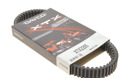 Ремінь приводу колеса Yamaha Grizzly/Kodiak/Rhino YFM400-450 (31.0x820) - DAYCO XTX2205