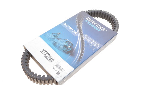 Ремінь приводу колеса Kawasaki Teryx 750 FI/Yamaha Grizzly/Bruin YFM350 (30.0x797) - DAYCO XTX2240