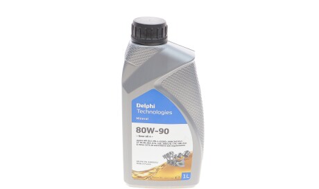 Масло трансмісійне мінеральне GEAR OIL 4 80W-90, 1л - (0220000110, 00007780W9QT, KE90799932) Delphi 93892551