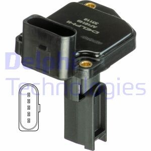 Фото 3 - Витратомір повітря Delphi AF10149-12B1 (AF1014912B1)