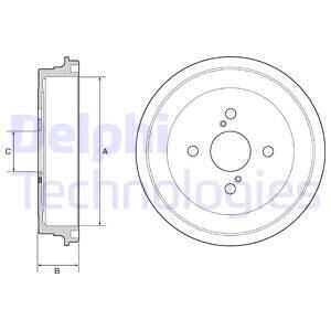 Beben ham.toyota yaris 05- - (4243152070) Delphi BF547