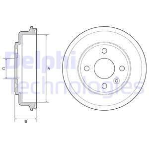 B?BEN HAM. CHEVROLET AVEO 11- - (96853514) Delphi BF554