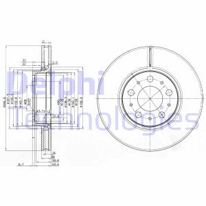 Фото 3 - Тормозной диск Delphi BG3513
