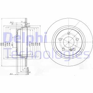 Фото 2 - Тормозной диск Delphi BG3757