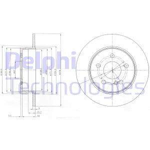 Фото 4 - Тормозной диск Delphi BG4152