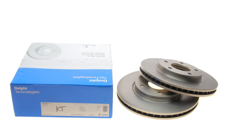 Фото 2 - Гальмівний диск Delphi BG4258