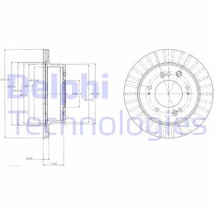 Фото 2 - Тормозной диск Delphi BG4331