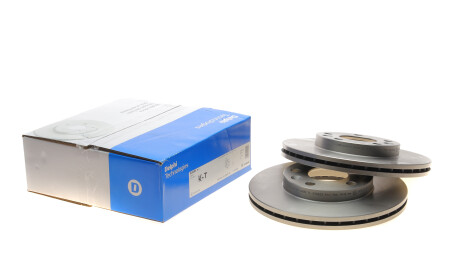 Фото 2 - Гальмівний диск Delphi BG4455