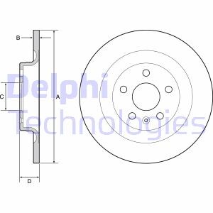 Tarcza ham. VOLVO S90, V90, XC60 - (31423721) Delphi BG4950C