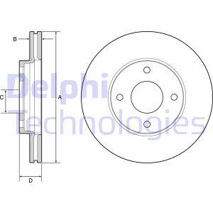 Tarcza ham.przod - Delphi BG4953C