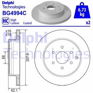 Tarcza ham.tyl - (432065XA0A) Delphi BG4994C