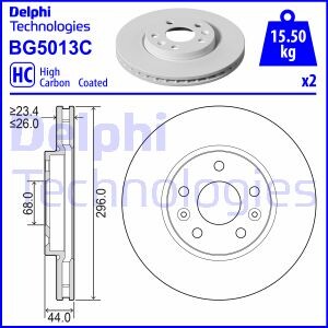 Tarcza ham.przod - (402062000R) Delphi BG5013C