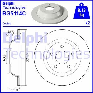 Фото 2 - Автозапчасть Delphi BG5114C