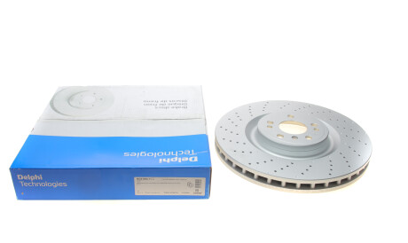 Фото 2 - Гальмівний диск Delphi BG9185C