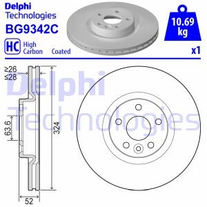 Tarcza ham.przod - Delphi BG9342C