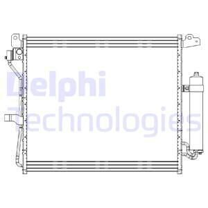 Chlodnica klim.nissan juke 10- - (921001FE0B, 92100BA62A) Delphi CF20228