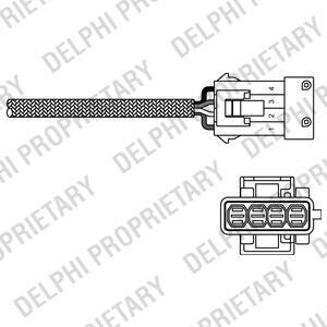 Лямбда-зонд - Delphi ES10797-12B1