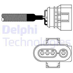 Лямбда-зонд - Delphi ES10967-12B1