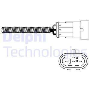 Лямбда-зонд - Delphi ES10971-12B1