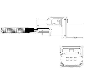Лямбда-зонд - Delphi ES11022-12B1
