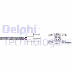 Фото 2 - Лямбда-зонд Delphi ES2017212B1