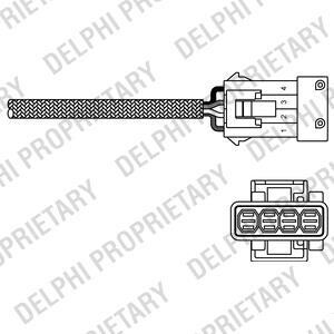 Лямбда-зонд - Delphi ES20245-12B1