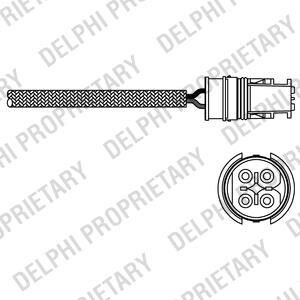 Лямбда-зонд - Delphi ES20313-12B1