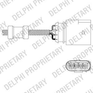 Лямбда-зонд - Delphi ES20348-12B1