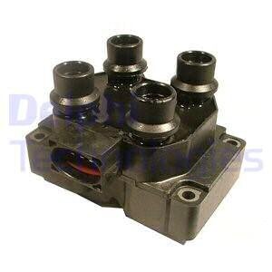 Котушка запалювання Mazda 626 V/Ford Mondeo II 1.1-2.0 96-02 - (1018139, 1649067, 6503279) Delphi GN10177-12B1