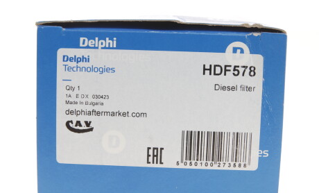Фото 5 - Топливный фильтр Delphi HDF578