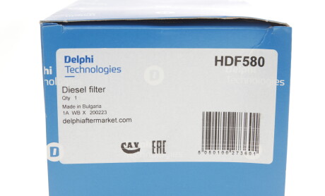 Фото 6 - Топливный фильтр Delphi HDF580